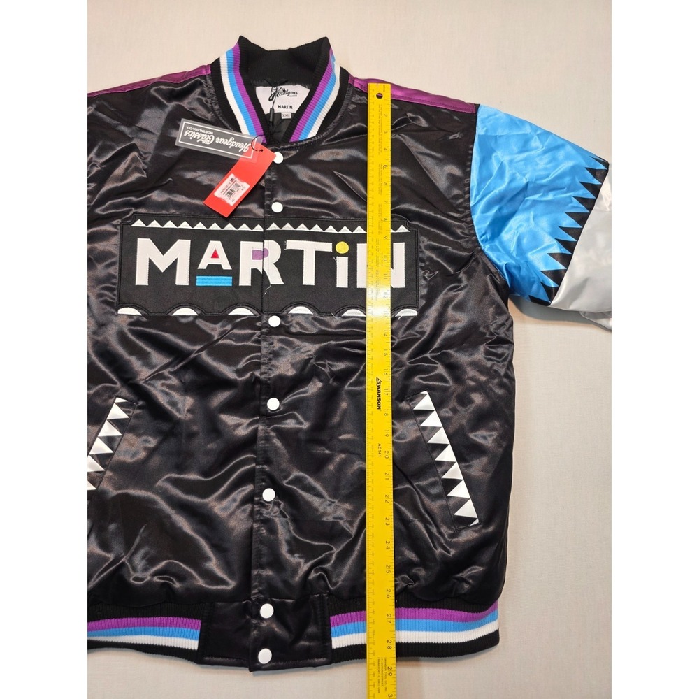 Headgear Classics Martin 8 Ball Satin Jacket XXL HGC051 Multicolor Retro NWT - Picture 8 of 16